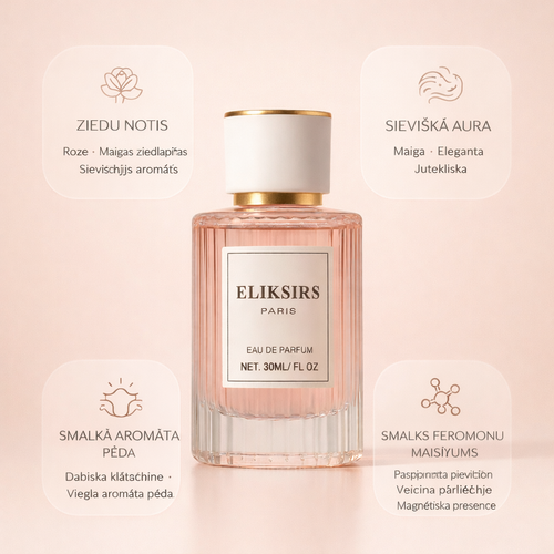 Eliksīrs - dabīgs feromonu smaržūdens